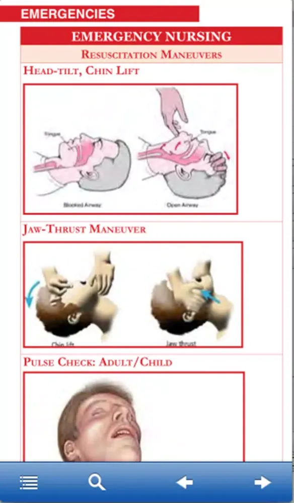 Zrzuty ekranu Pediatrics Manual
