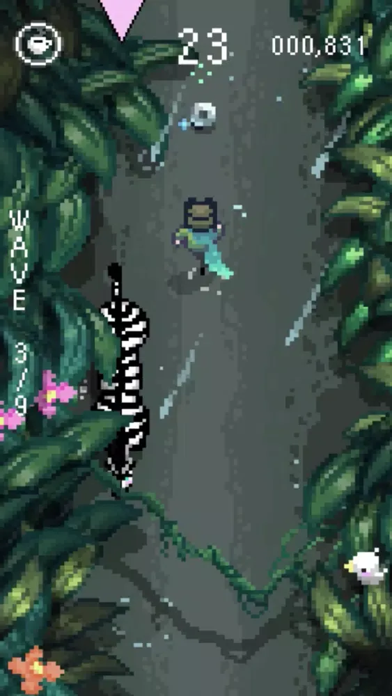 Capturas de tela do Zebra Dodge