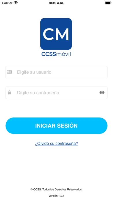 Ảnh chụp màn hình của CCSSmóvil