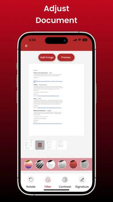 Capturas de pantalla de PDF Scan & Generate - ScanMax
