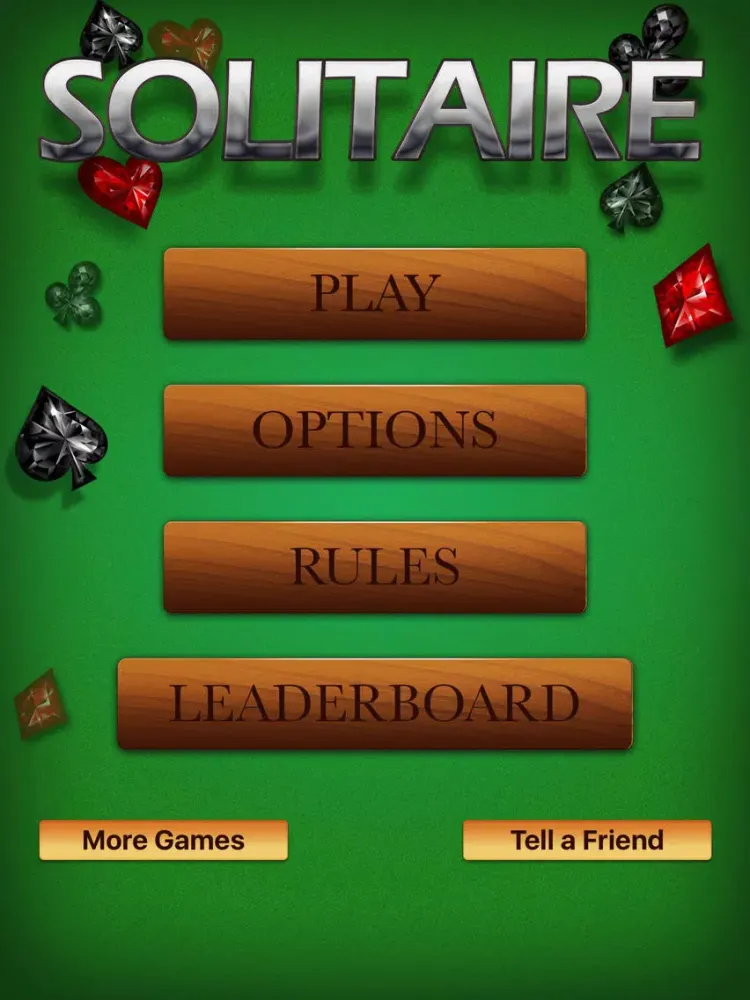 Tangkapan skrin Happy Solitaire HD iPad 