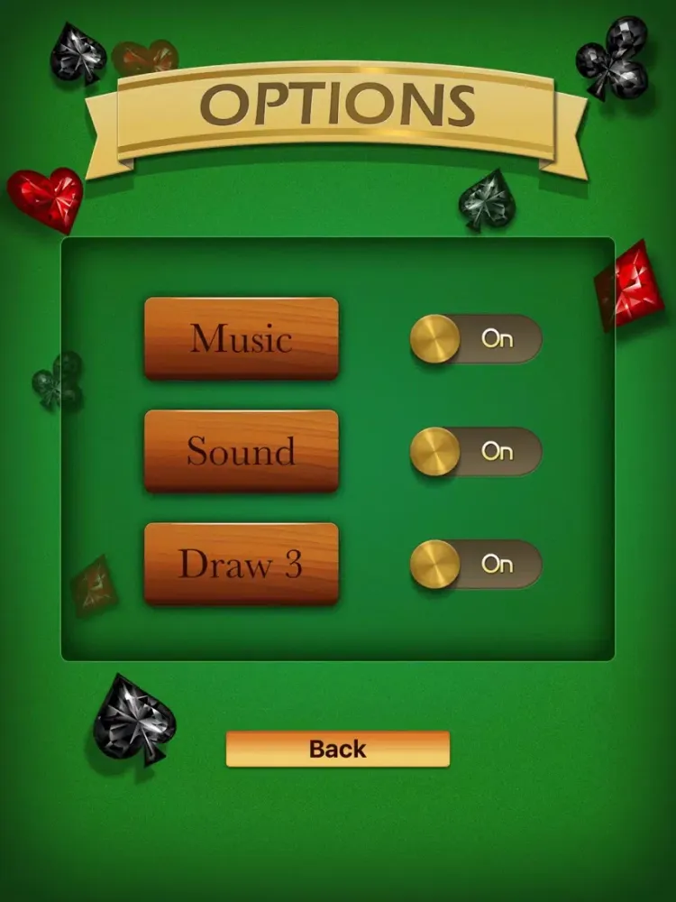 Tangkapan skrin Happy Solitaire HD iPad 