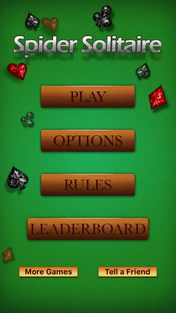 Ảnh chụp màn hình của Happy Spider Solitaire