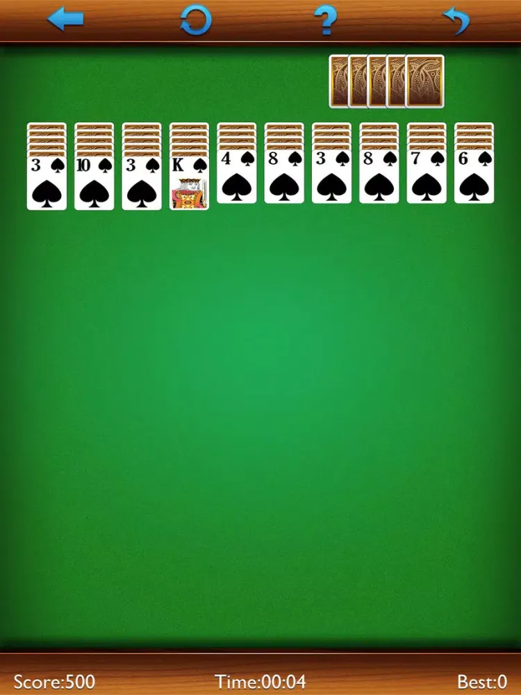 Happy Spider Solitaire HD iPad  Ekran Görüntüleri