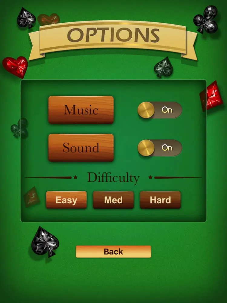 Happy Spider Solitaire HD iPad  Ekran Görüntüleri