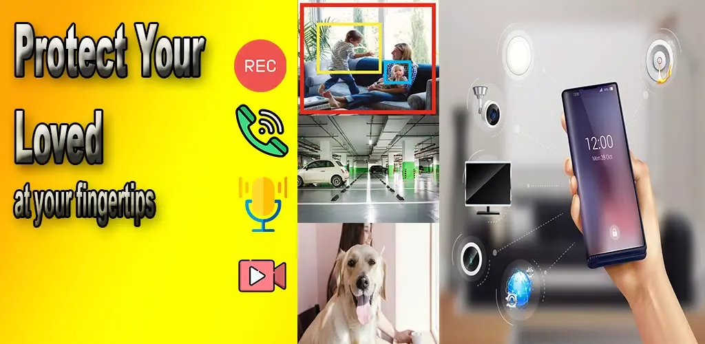Capturas de tela do CCTV Camera video recorder