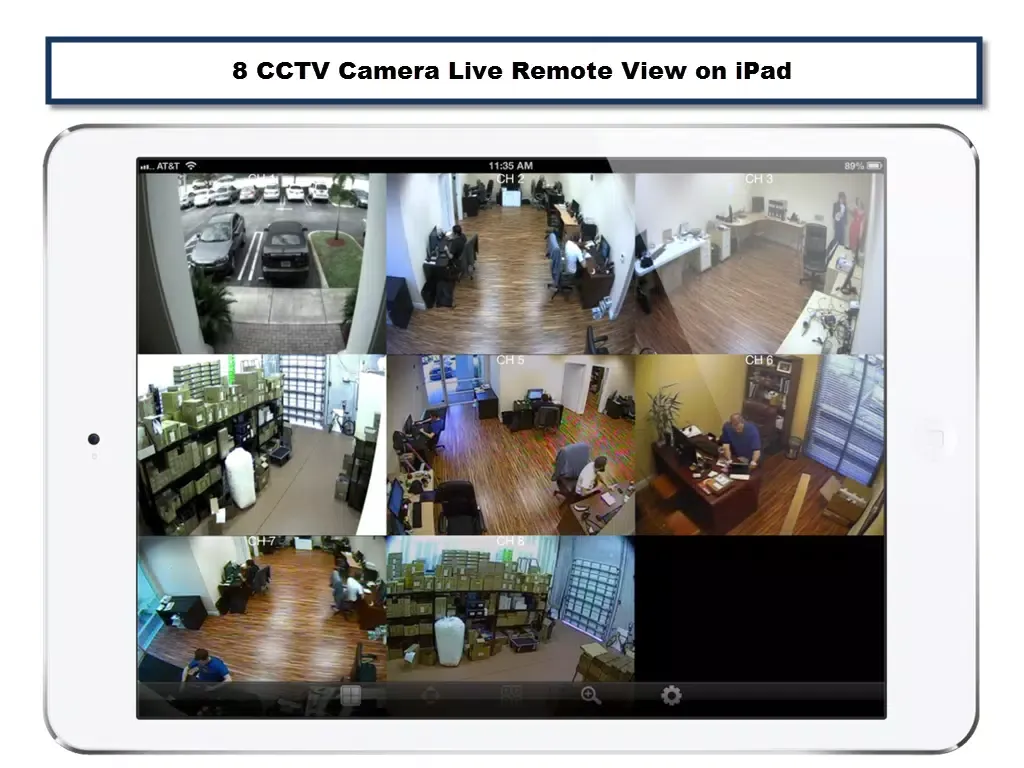 Viewtron - Mobile DVR Viewer for CCTV Surveillance iPad 应用截图