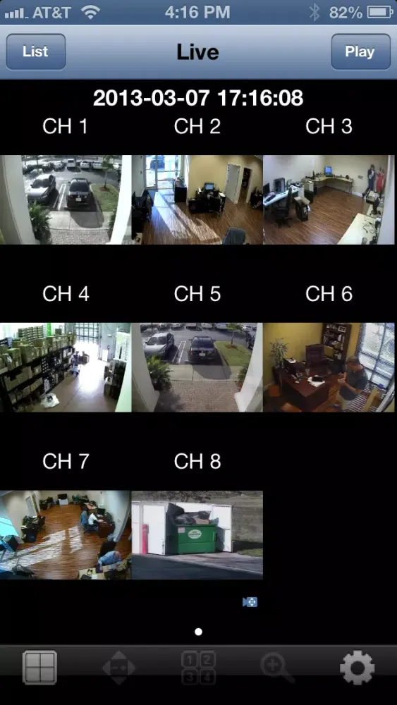 Viewtron - Mobile DVR Viewer for CCTV Surveillance应用截图