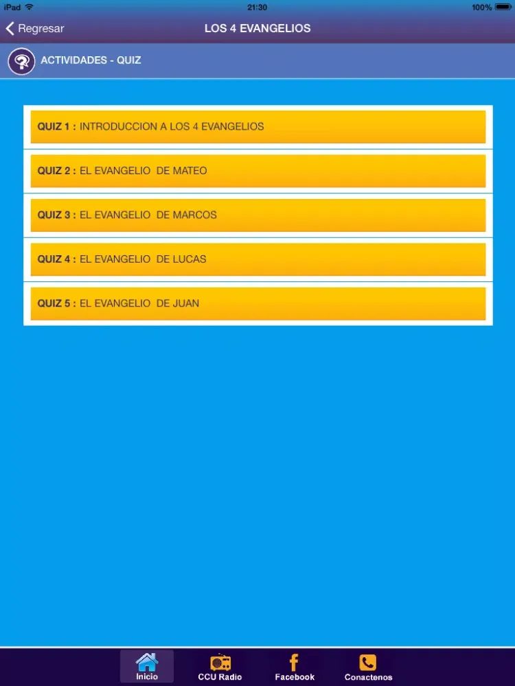 LOS 4 EVANGELIOS iPad  سکرین شاٹس