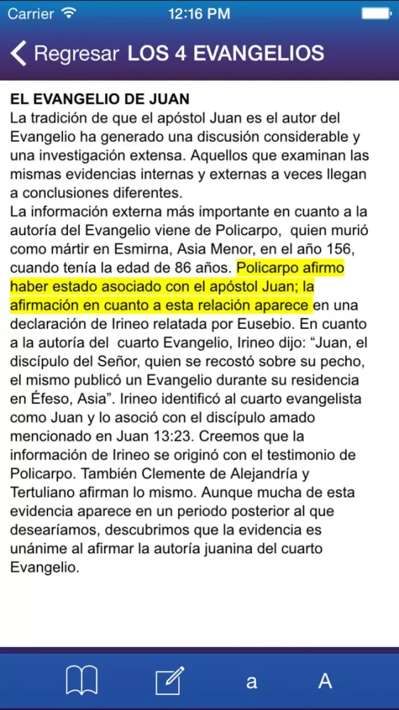 LOS 4 EVANGELIOS سکرین شاٹس