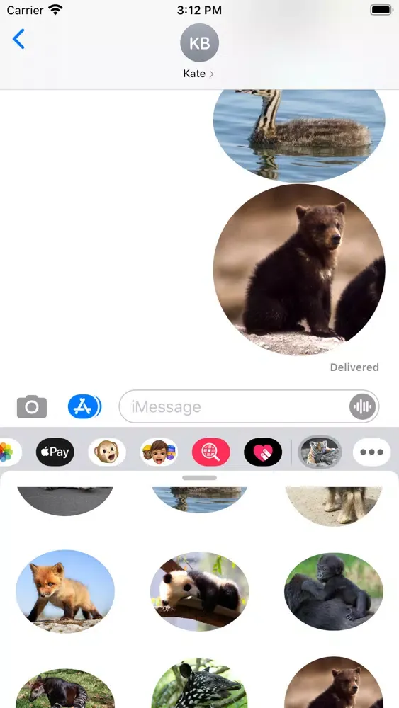 Zrzuty ekranu Amazing Animals Stickers Pack