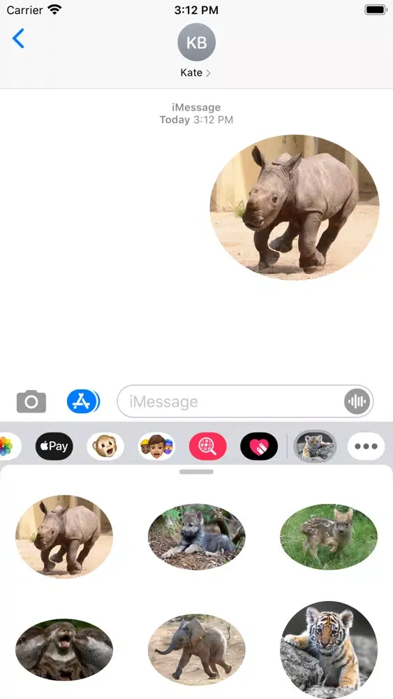 Zrzuty ekranu Amazing Animals Stickers Pack