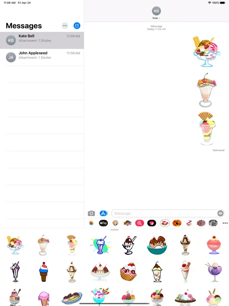 Amazing Ice Creams iPad  Screenshots