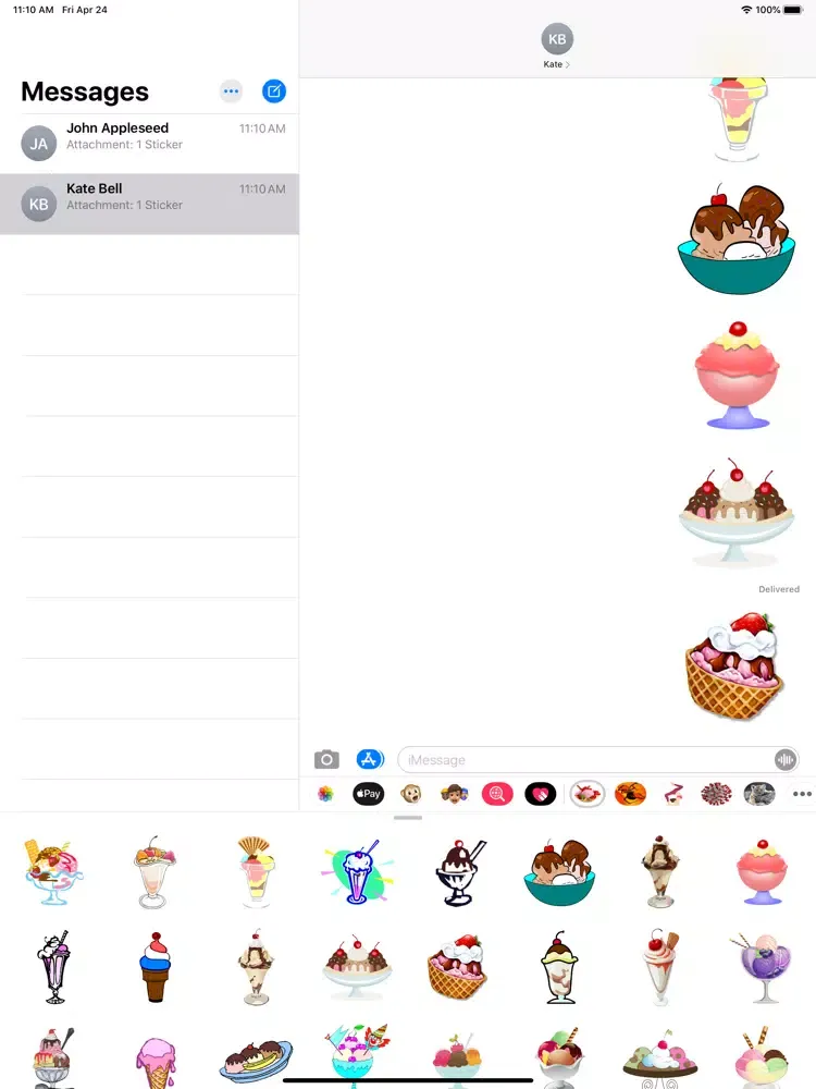 Amazing Ice Creams iPad  Screenshots