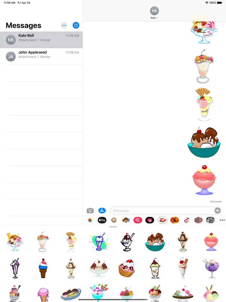 Amazing Ice Creams iPad  Screenshots