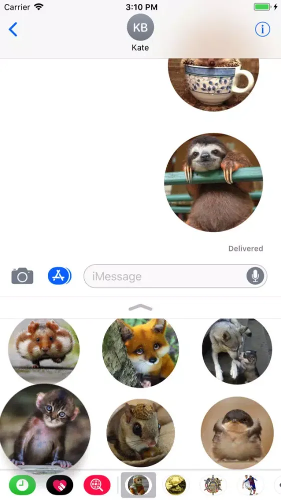 Amazing Zoo Sticker স্ক্রিনশট