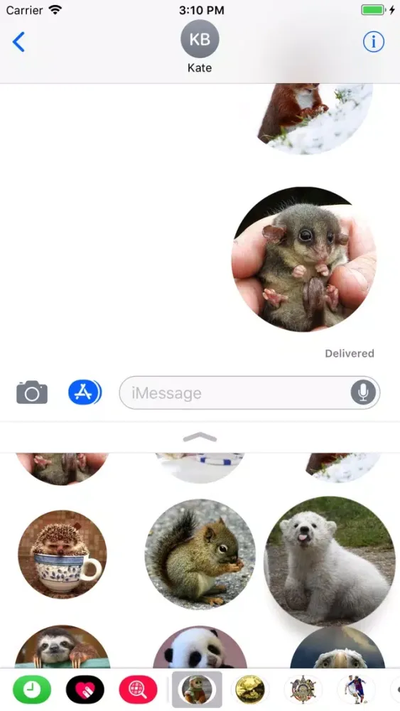 Amazing Zoo Sticker স্ক্রিনশট