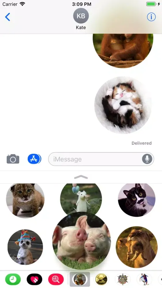 Amazing Zoo Sticker স্ক্রিনশট