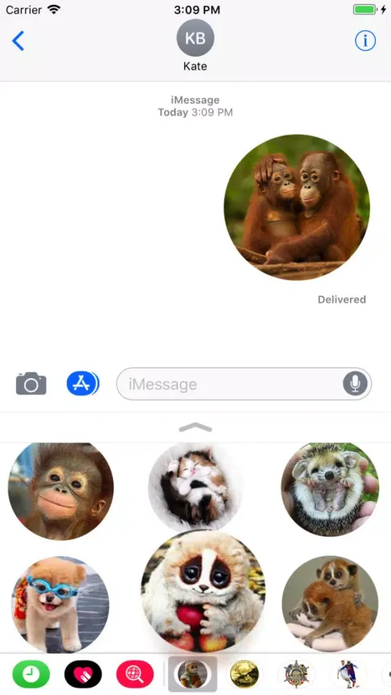 Amazing Zoo Sticker স্ক্রিনশট