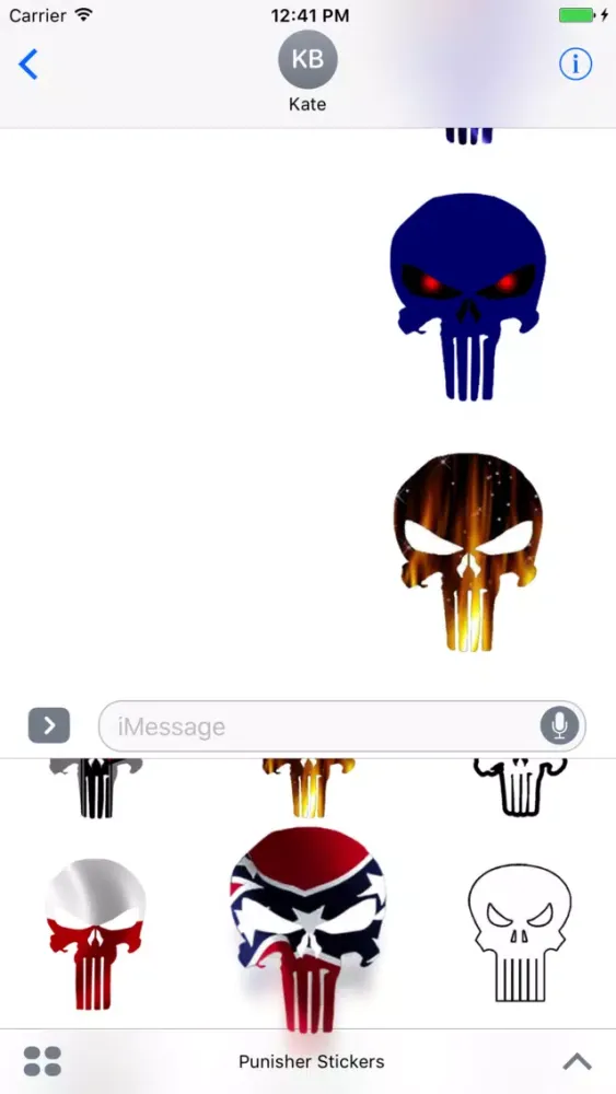 صور Punisher Stickers Bundle