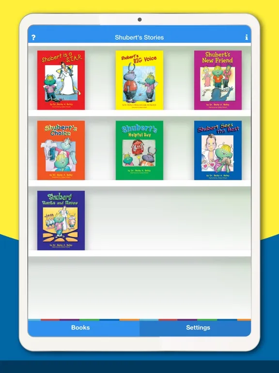 Capturas de pantalla de Shubert's Stories iPad 