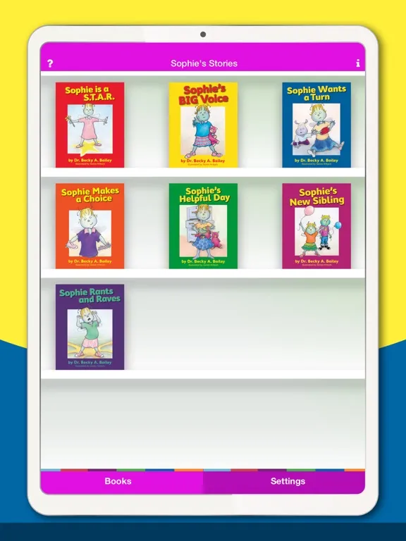 ภาพหน้าจอของ Sophie's Stories iPad 