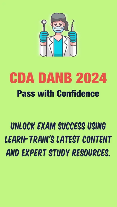 CDA-DANB Prep 2024 Screenshots