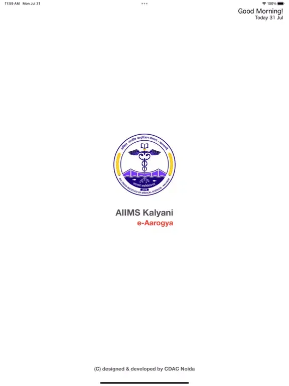 صور AIIMS Kalyani Swasthya iPad 