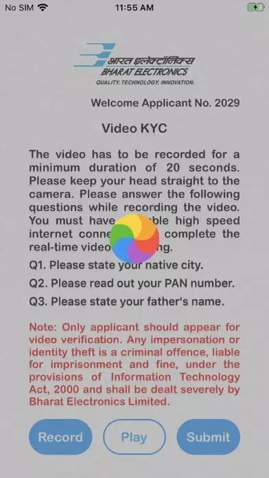 BEL VKYC স্ক্রিনশট