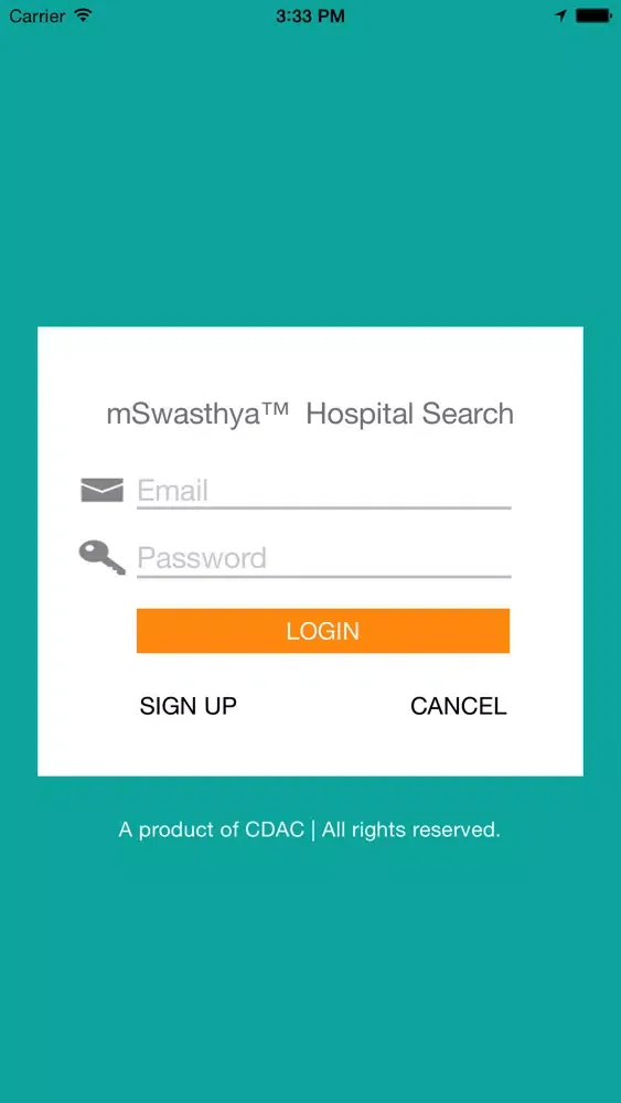 mSwasthya™ Hospital Search Screenshots