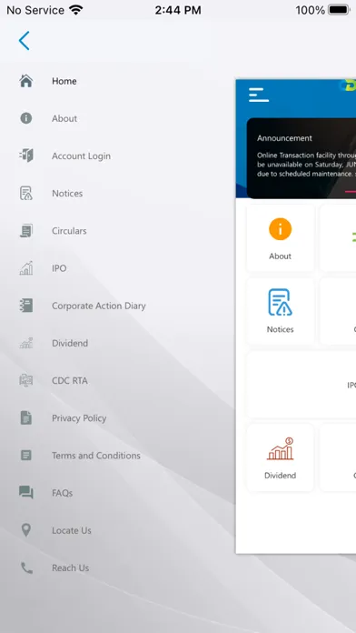 CDC Access Mobile Application 스크린샷