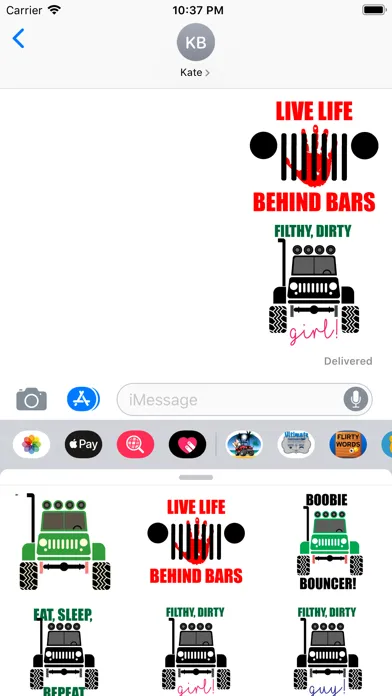 Скриншоты Its a Jeep Thing Sticker Pack