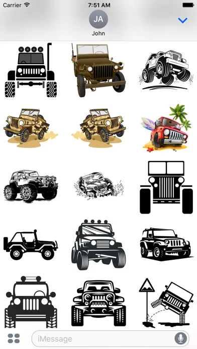 Скриншоты Its a Jeep Thing Sticker Pack