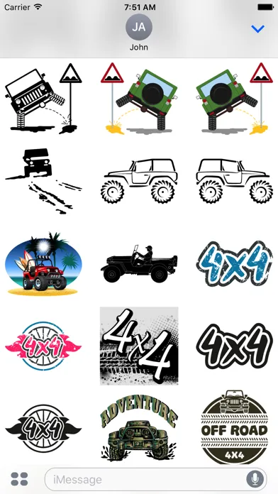 Скриншоты Its a Jeep Thing Sticker Pack