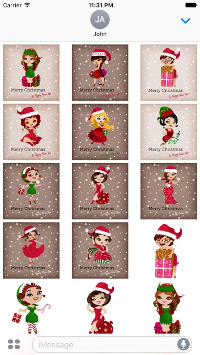 Penelope Pinup Christmas應用截圖