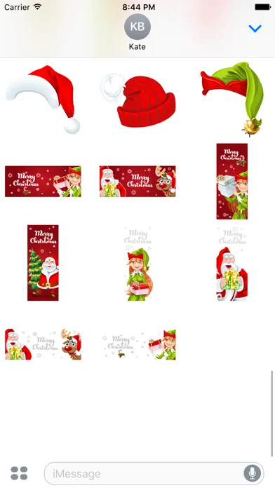 صور Santas Helpers Stickers