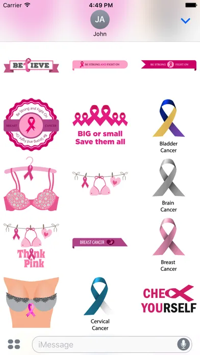Think Pink Cancer Awareness Screenshots