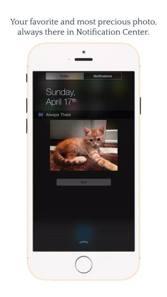Always There - Your most precious photo in a Notification Center widget スクリーンショット