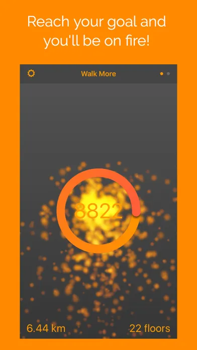 Walk More: activity pedometer应用截图