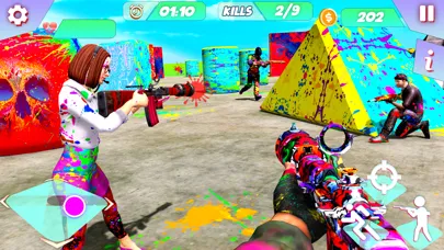 Capturas de tela do Paintball Shooting 3D Games
