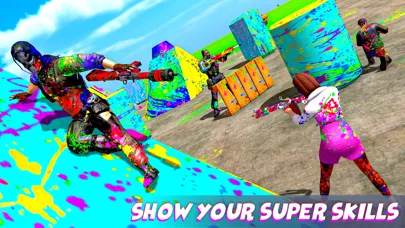 Capturas de tela do Paintball Shooting 3D Games