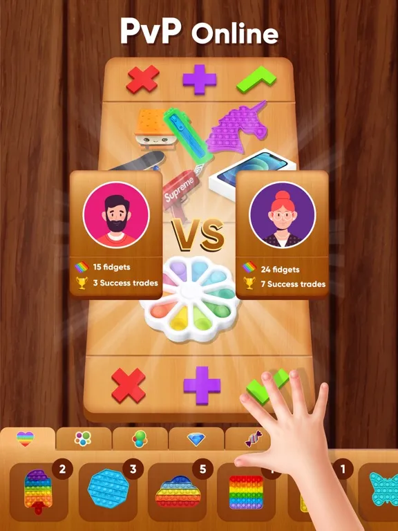 Fidget Trading Online iPad  Screenshots