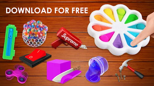 Screenshot di Fidget Toys 3D - Antistress