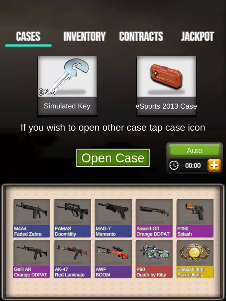 Open Case Simulator 2 iPad 應用截圖