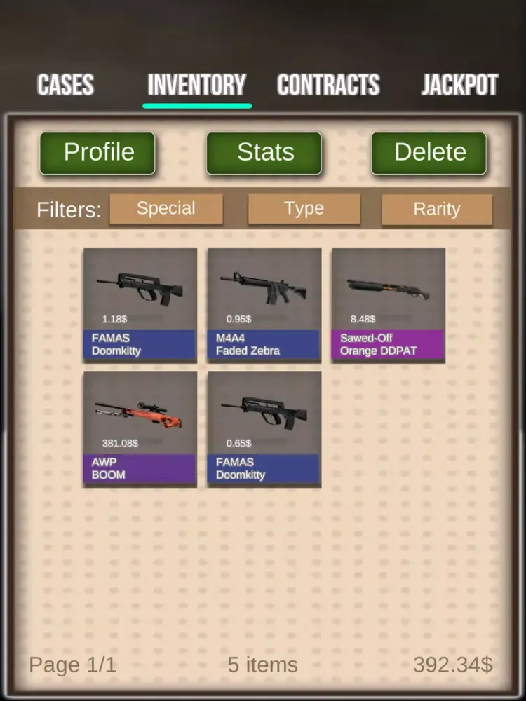 Open Case Simulator 2 iPad 應用截圖
