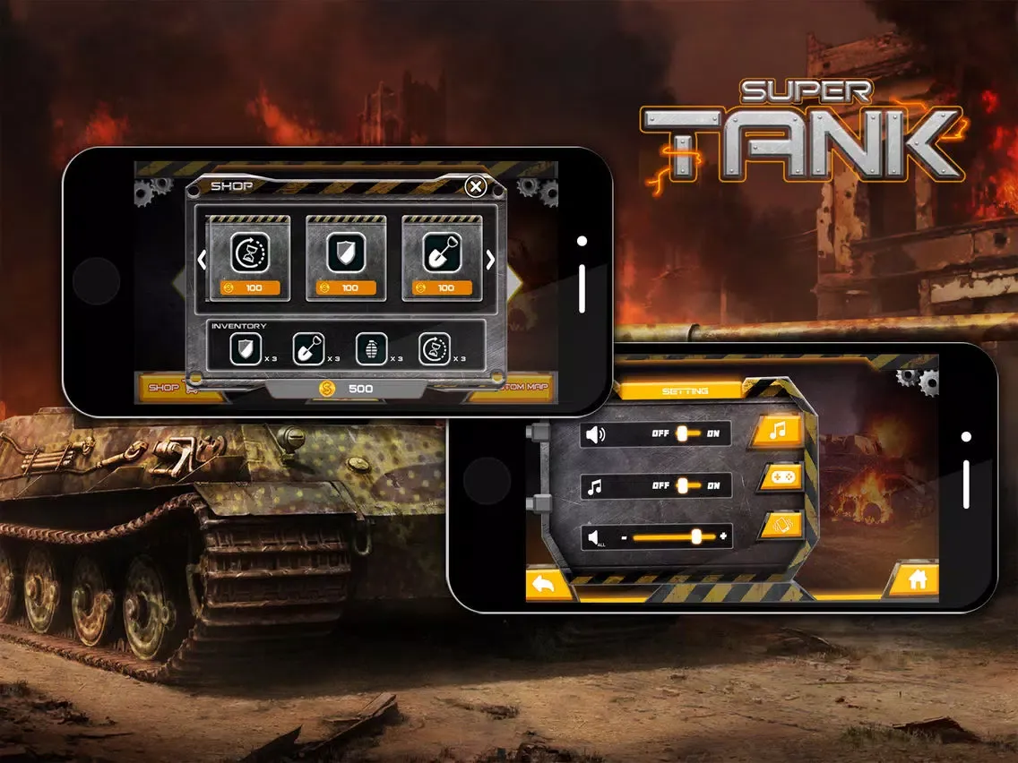 Super Tank 2016 iPad  스크린샷