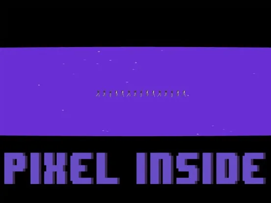 Tangkapan skrin Pixel Inside iPad 