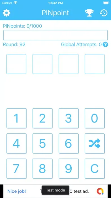 Captures d'écran de PINPoint: Global Guessing Game