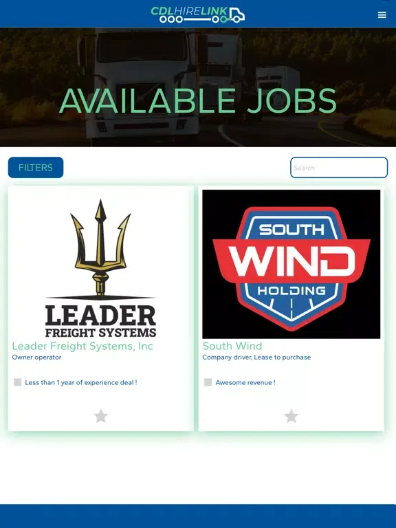 Capturas de pantalla de CDL HIRE LINK iPad 