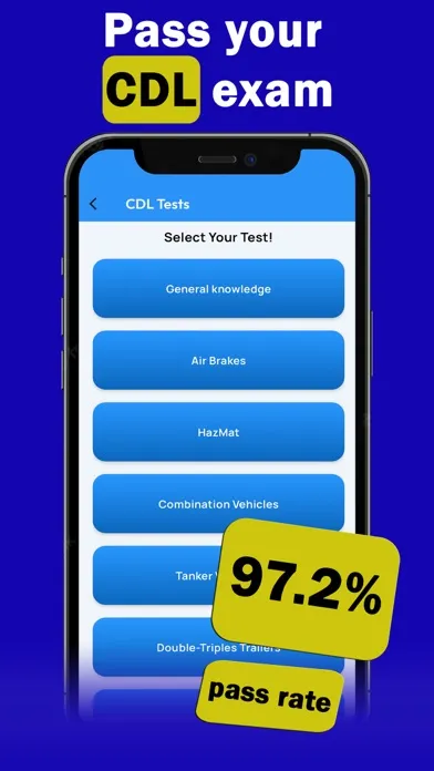 Zrzuty ekranu CDL Test - CDL Prep DMV 2024